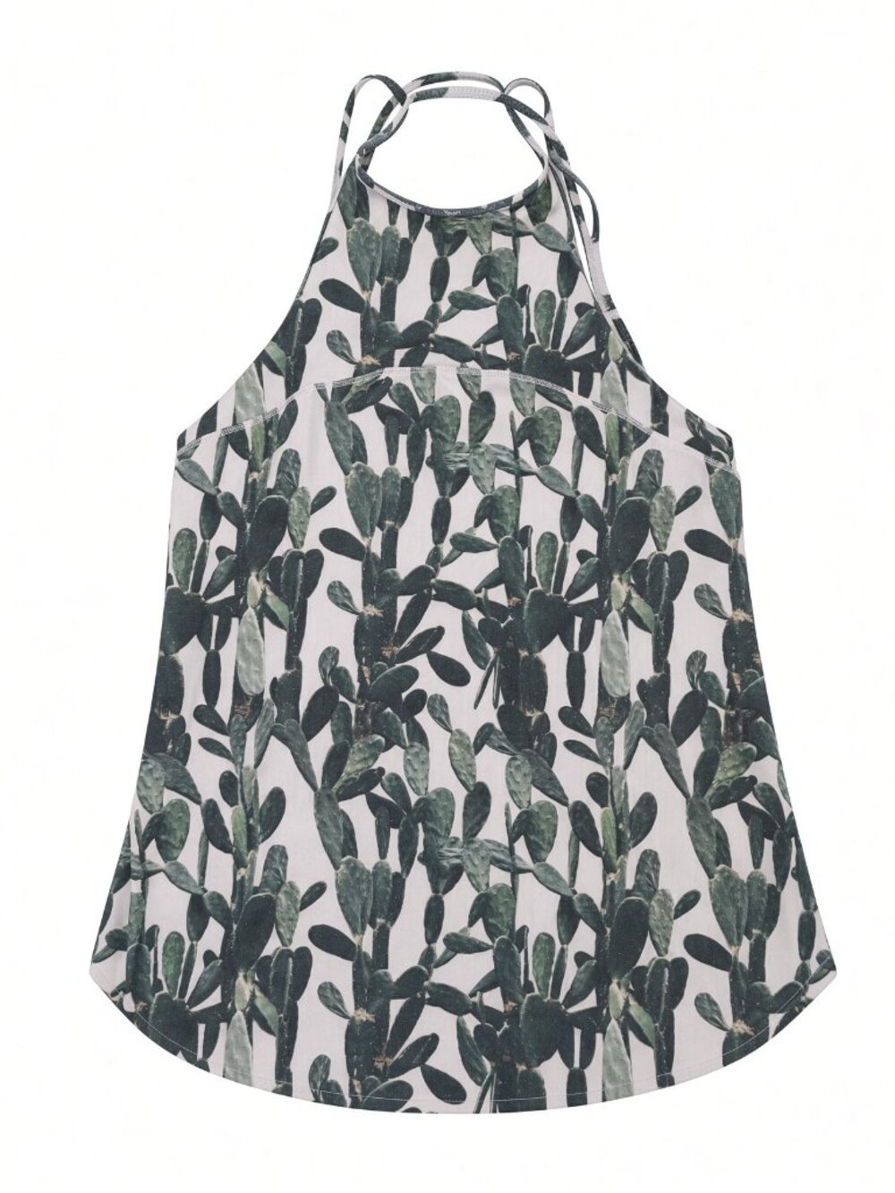 Lululemon Mini Prickly Pear Cactus Tank Sea-Me Run Strappy Size 4/6
